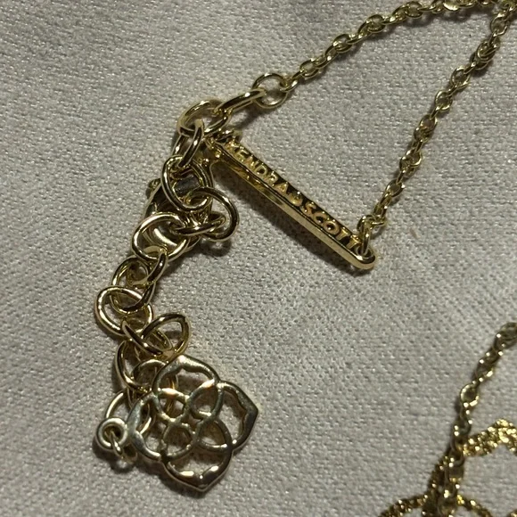 Kendra Scott Gold Filigree Necklace - Picture 3 of 3